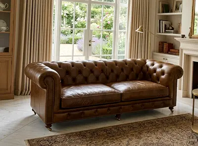 Marina home leather sofa