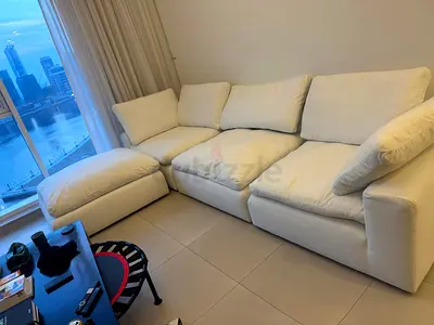 High quality marina home luscious sofa with footstool