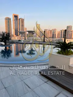 2 Bedroom Apartment for Rent in Al Mamzar Al Taawun – Sharjah | Side View + Parking + Gym &amp; Po