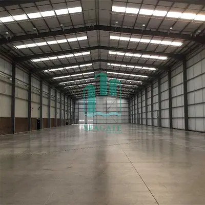 WARHOUSE SPACIOUSLY WELL BUILT - 1800 SQ. FEET - AL SAJJA INDUSTRIAL AREA - RENT AED 90000/- PA
