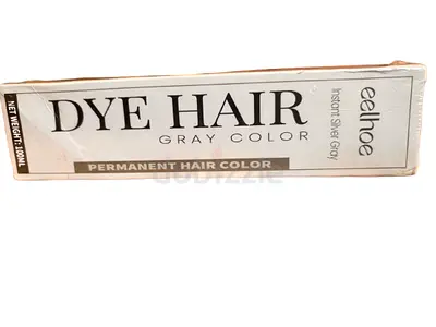 Brand New Eelhoo Permanent Gray Hair Dye - Instant Silver Gray (100ml)