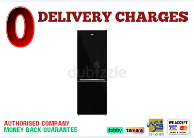 Beko 340L Double Door Refrigerator - 1 Year Warranty