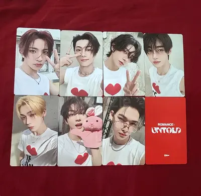 1 set / 7Pcs KPOP Album ROMANCE : UNTOLD PHOTOCARDS