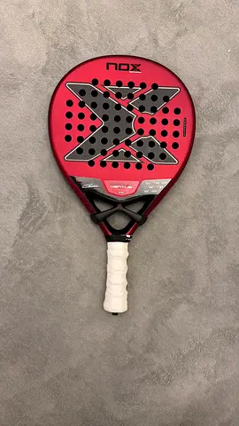 Nox Red Padel Racket — new played with it for set only