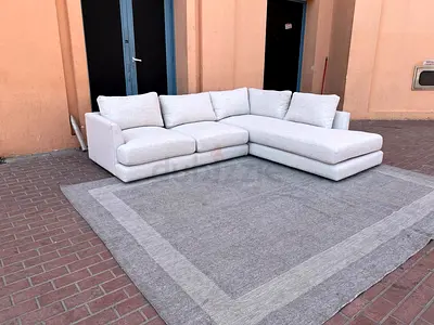 West elm L shape sofa