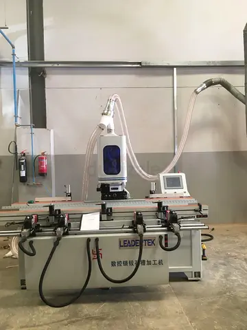 CNC WOODEN DOOR LOCK  HINGE INTEGRATIVE PROCESSING MACHINE MDK4120D