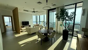 🏡 Luxury Furnished Apartment for Rent | 2 Bedrooms | Full Mamzar Dubai View | La Plage Tower