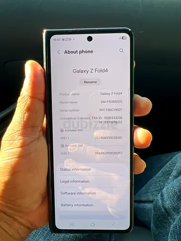 Samsung Fold4 512 TDRA for sale