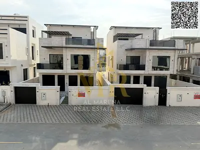 Two-story villa with a rooftop terrace, all-inclusive, in one of Ajman's most prestigious areas. Freehold ownership available to all nationalities.