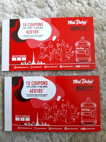 18 Mai Dubai Water Coupons / Vouchers – Discounted – Business Bay