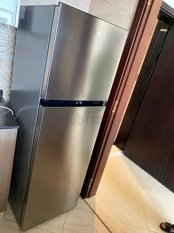 Silver Top-Freezer Fridge - Good Working Condition