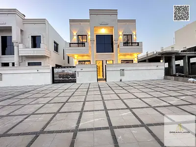 فيلا بسعر شامل رسوم التسجيل والتملك والكهرباء على الشارع الرئيسي جاهزة للسكن في أرقى مناطق عجمان تملك حر