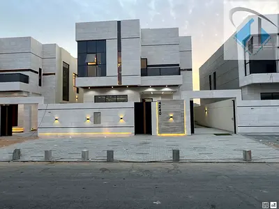 فيلا بمسبح للايجار تشطيب علي التراث الاوربي الحديث