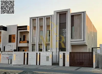 فيلا بسعر شامل رسوم تركيب المكيفات على الشارع الرئيسي جاهزة للسكن في أرقي مناطق عجمان تملك حر لجميع الجنسيات بدون دفعة مقدمة..