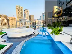 Available from today, first occupancy, direct view of Al Mamzar Beach, Shadow Tower. Two bedrooms, m