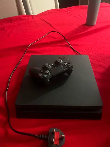 Sony PS4 Slim with DualShock 4 Controller - Good Working Condition