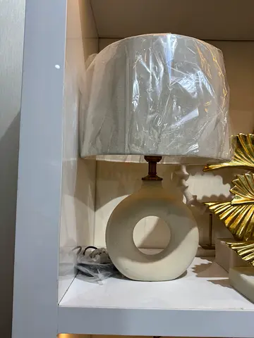 Modern and stylish circular table lamp