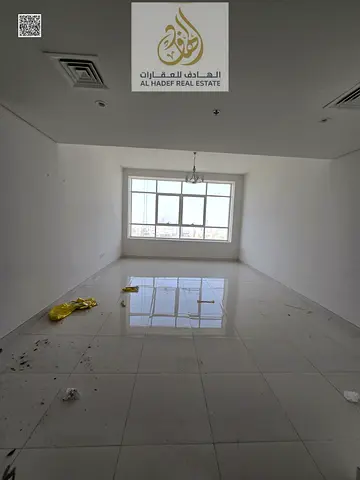 شقه غرفتين وصاله تكييف مجانا وباركن مجانا الراشديه 3 عجمان