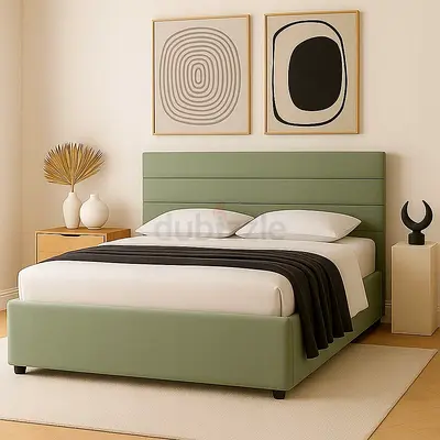 Brand new Queen size bed storage bed including medical mattress good Quality Queen bed