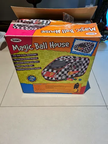Magic ball house - car shape from juniors