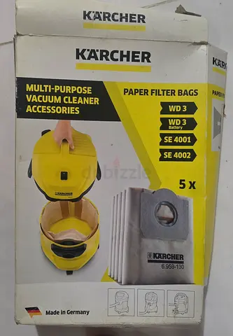 Kärcher Multi-Purpose Vacuum Cleaner Paper Filter Bags (2 pcs)