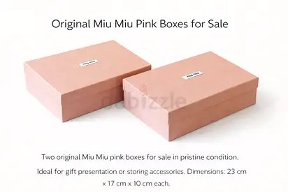 Miu Miu boxes for sale