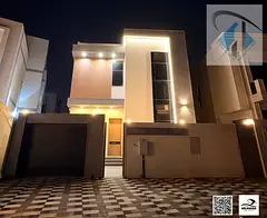 Villa for rent, finished in a modern European style, in Al Yasmin.