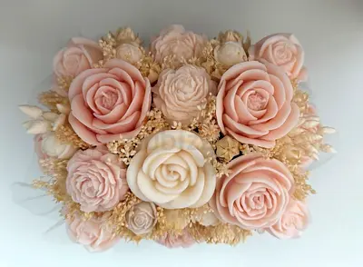 Handmade decorative candles