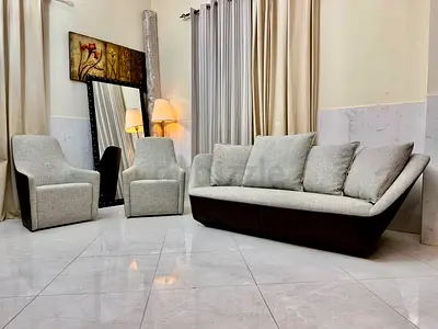 Walter Knoll sofa with armchairs