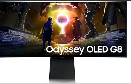 SAMSUNG G855D Odyssey G8 Smart Gaming Monitor, 34 OLED Display
