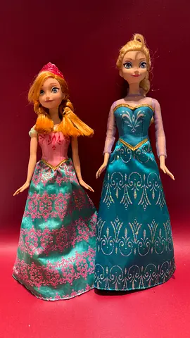 Frozen Princess Dolls Set – Elsa  Anna Style Dolls (2 Pieces)