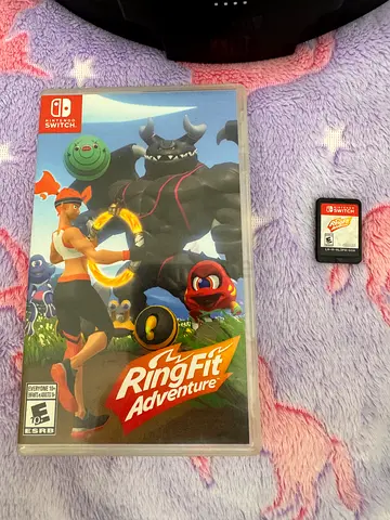 Ring Fit Adventure (Nintendo Switch) - Cartridge + Case