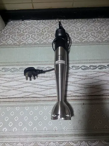 GEEPAS Handheld Immersion Blender - Stainless Steel, Good Working Condition