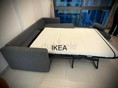 Excellent Condition Ikea vimle lshape sofabed under storage