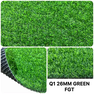 Artificial Grass Turf 26mm - Green Lawn Roll (Q1)
