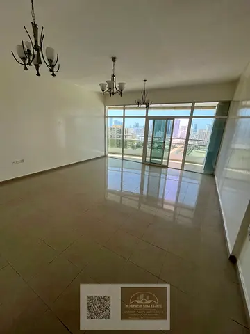 شقة غرفتين وصالة للإيجار السنوي في الراشدية 1 – أبراج الهورايزون بإطلالة مفتوحة