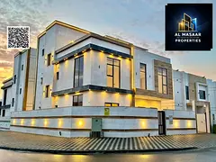 Luxury independent villa in Al-Haliou – Corner unit on two streets | 7 master villas | Spacious ar