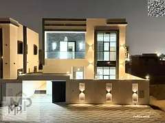Luxury modern villa for sale – Al Bahia, Ajman | Private pool | Strategic location | Bank financin