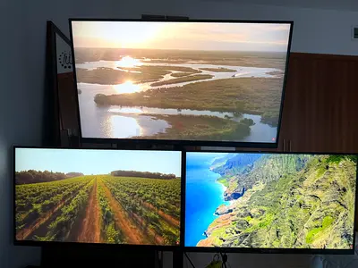 Three Monitors | IPS Panels | 75 hz | 24 inch  27 inch