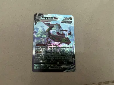 Rayquaza VMAX Full Art Pokémon Card (Holo) - Single Card