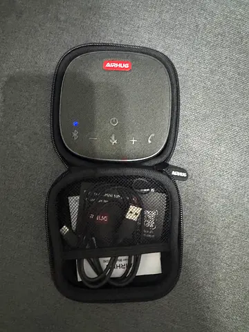 AIRHUG Bluetooth Speakerphone,Conference Speaker with Microphone