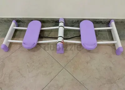 Compact Two-Platform Twist Stepper — Light Purple, Good Condition