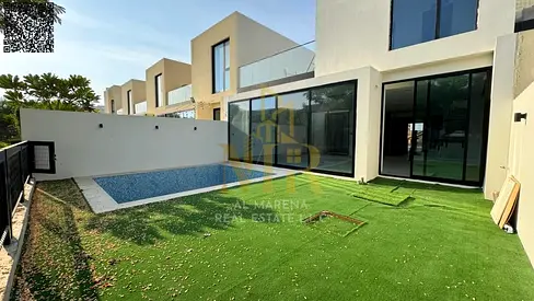 A villa with all electricity, water and air conditioning fees included, on the main street, ready to move in, in the most prestigious areas of Ajman.