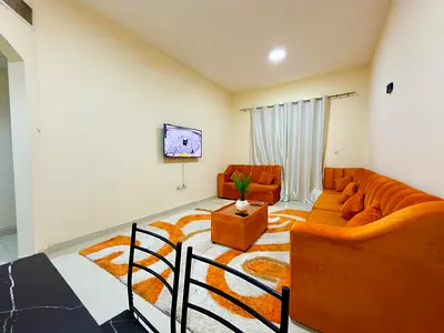🏠 للإيجار: شقة غرفة وصالة مفروشة – الراشدية 3 (عجمان)