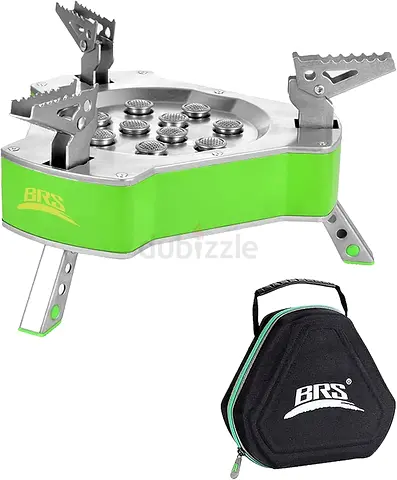 BRS HuaYe Ten Star Stove 17000W Super Power Blue Flame Stove Outdoor Gas Burner Portable Camping Win