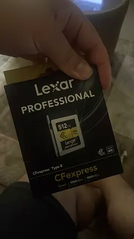 Lexar Professional CFexpress Type B 512GB (sealed) - High Speed Storage تم الشراء عن طريق الخطا