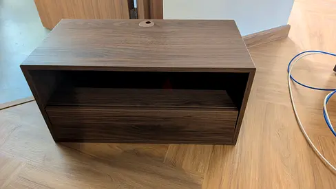 Ikea new and unused TV Wall Mount cabinate - Dark Walnut