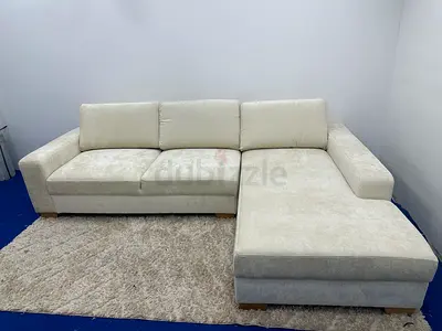 As good as new IKEA sorvallen beige color sofa with storage