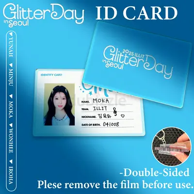 1Pc MOKA ILLIT ID CARD