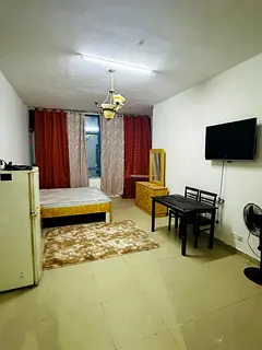 Furnished Master bedroom with attached bathroom available in Al Nahda sharjah